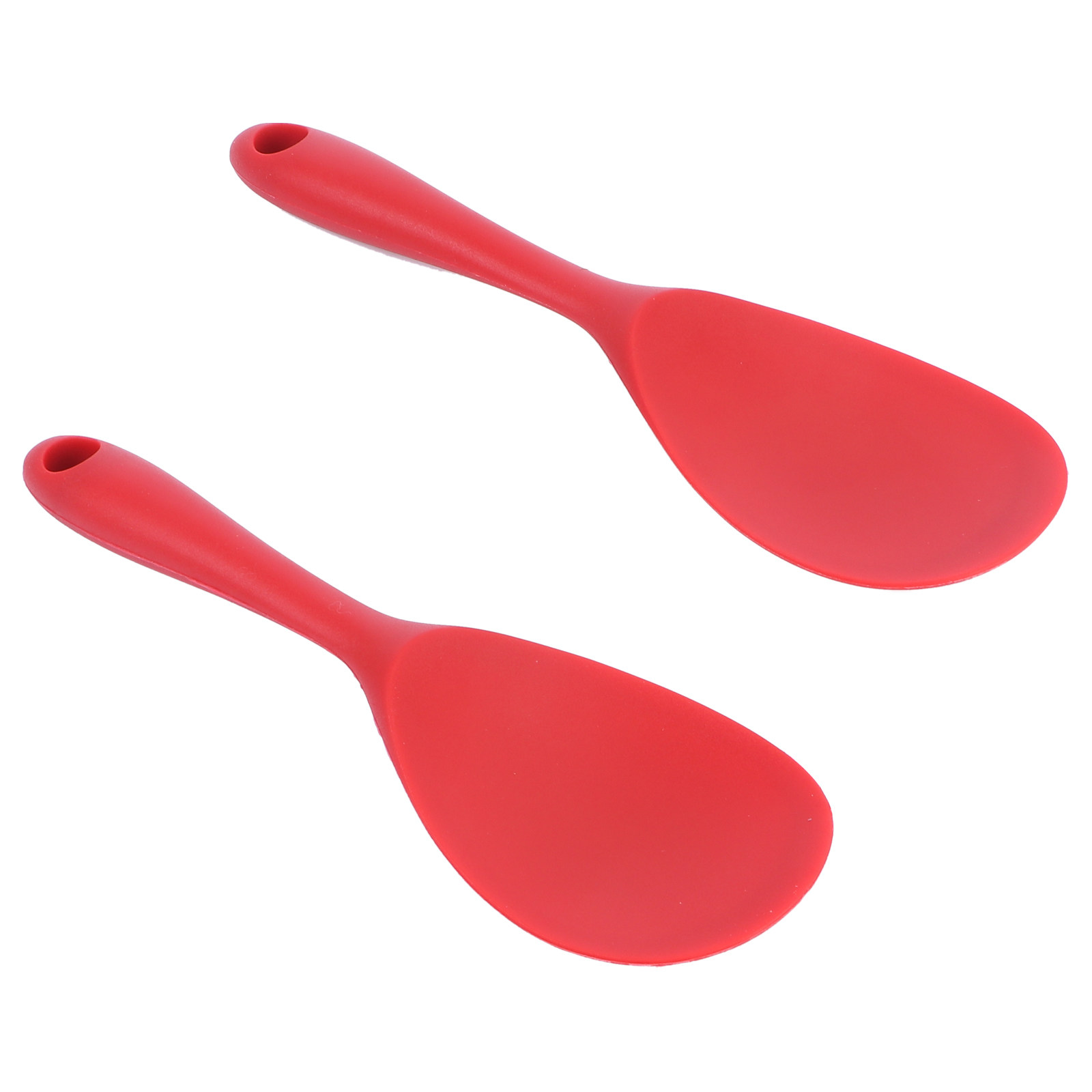 Home Cooking Restaurant - 2Pcs Heat Resistant Rice Scoop Silicone