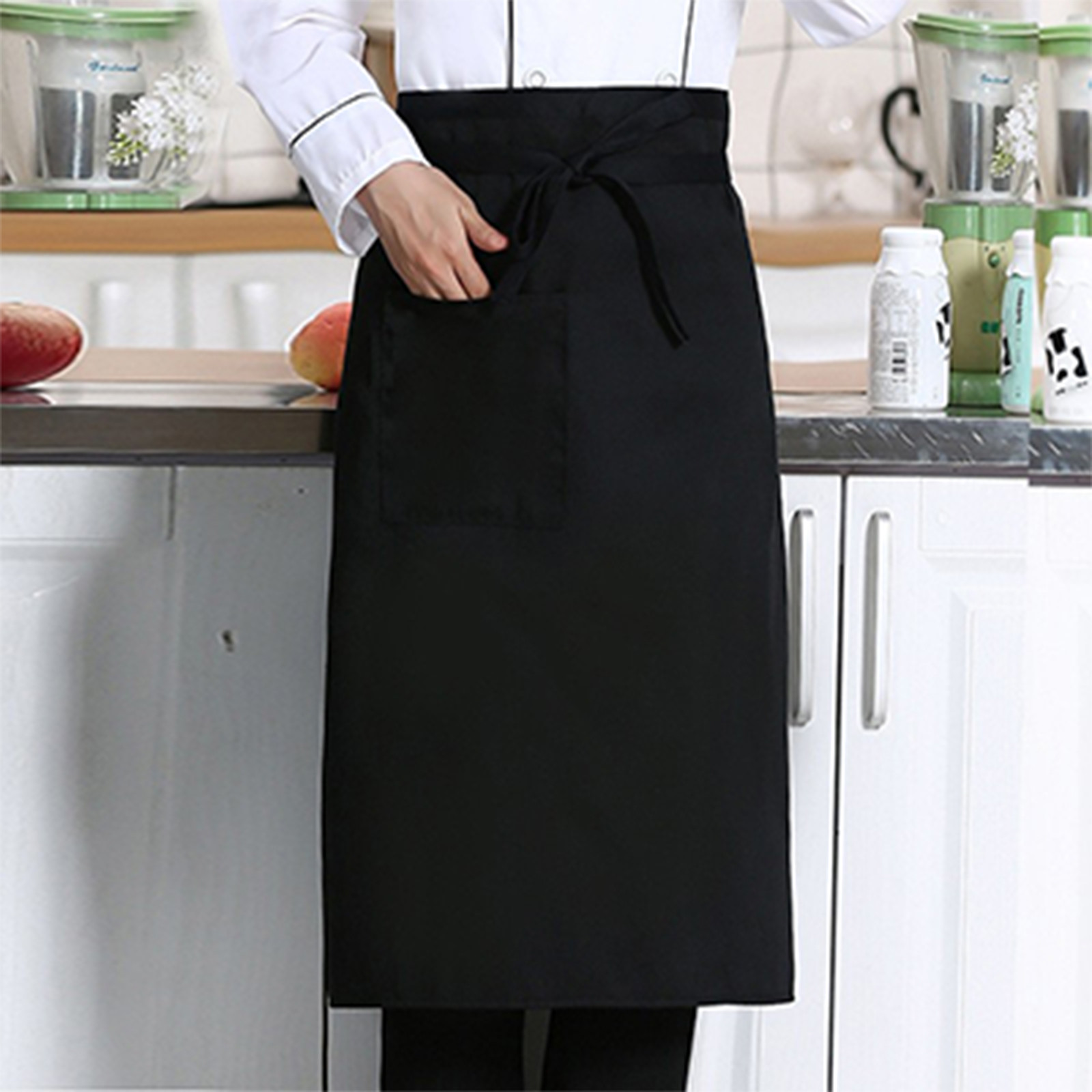 Home Cooking Restaurant - Kitchen Apron Half-length Unisex Restaurant Dining