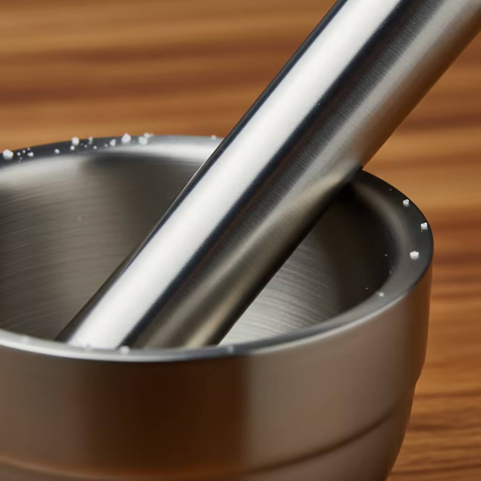 Home Cooking Usa - Mortar and Pestle with Lid Mess