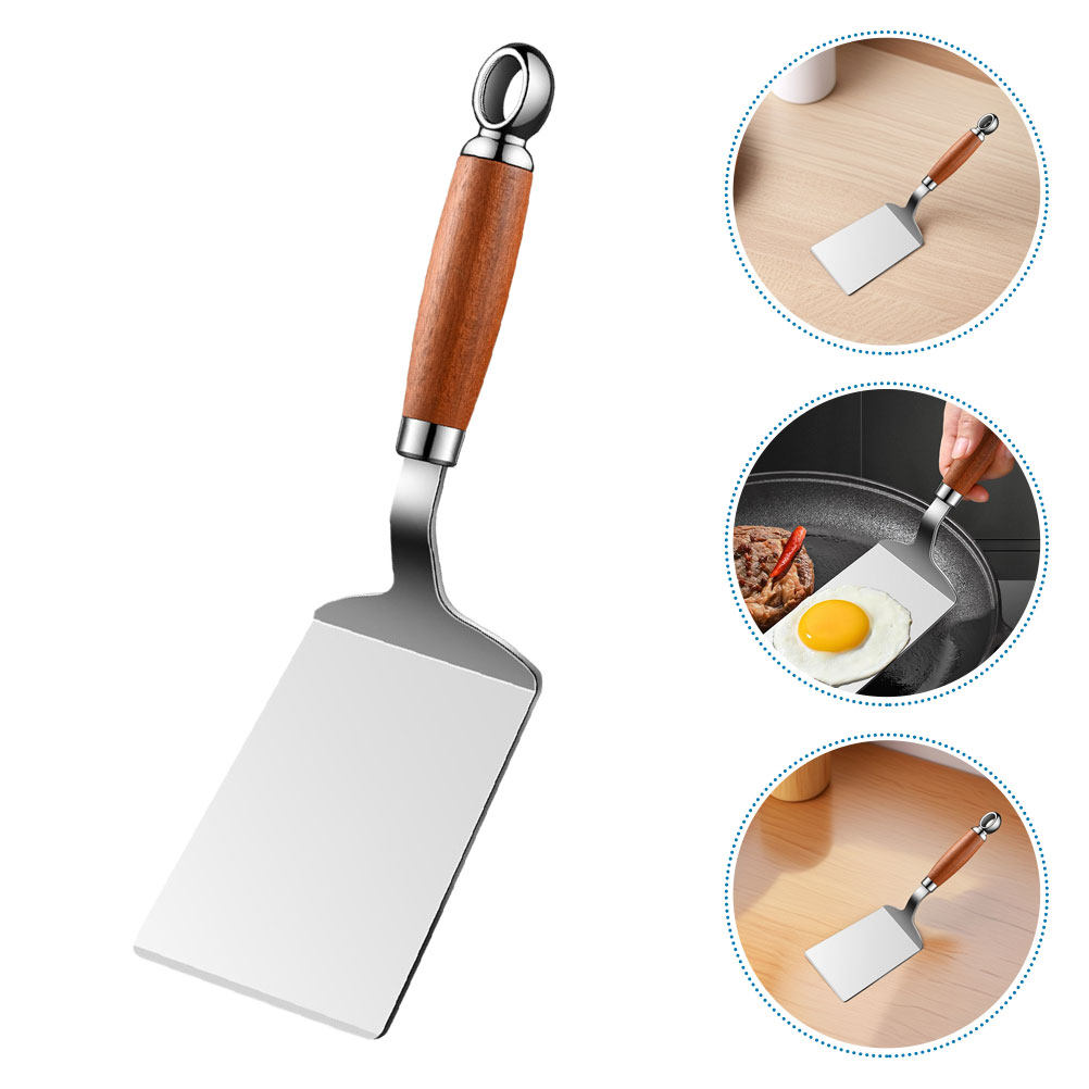 Home Cooking Steak - Stainless Steel Cooking Spatula Heavy Duty