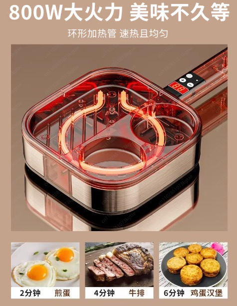 3-in-1 Non-Stick Frying Pan, E - Home Cooking Steak ulasan dan harga