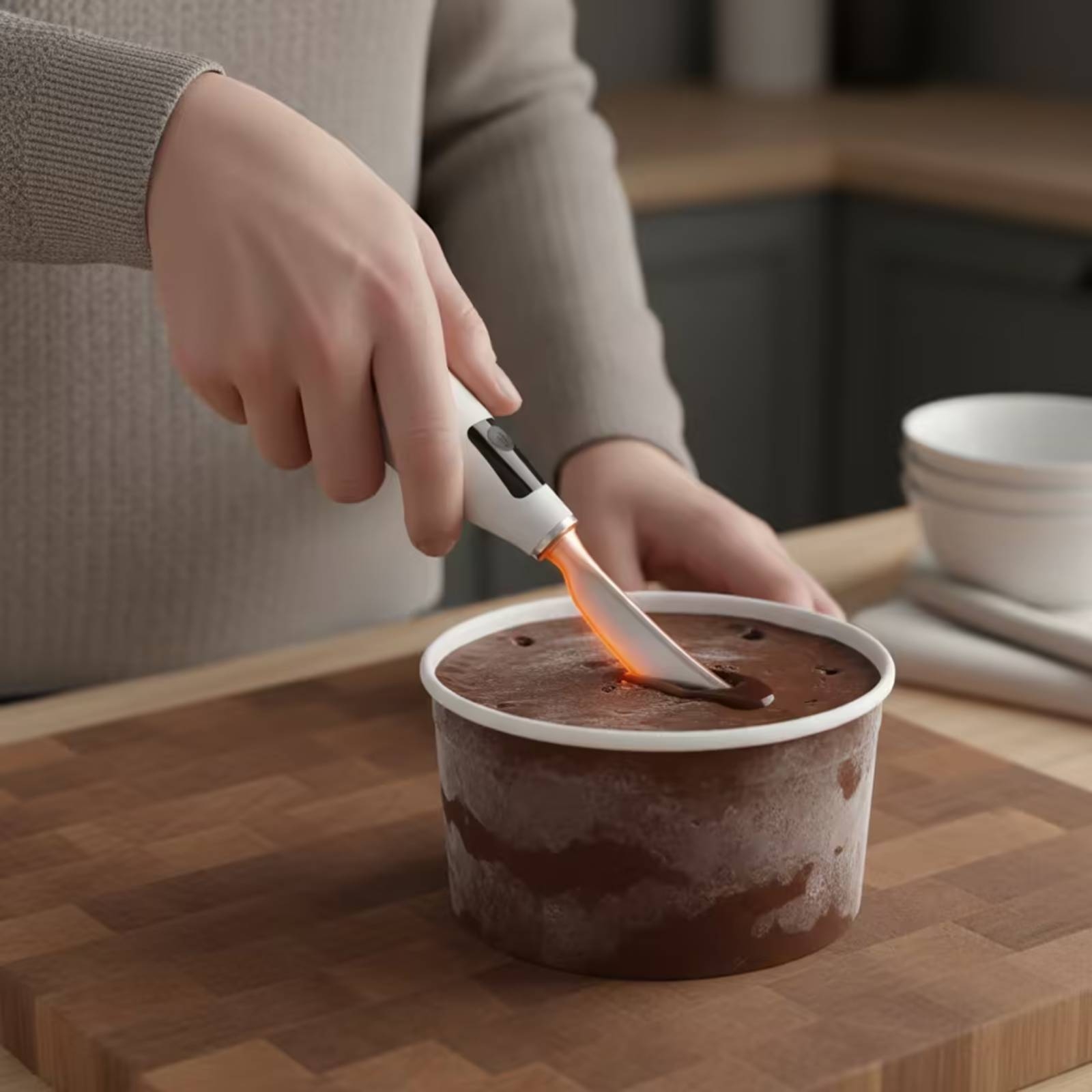 Rechargeable Electric Ice Crea - Home Cooking Usa ulasan dan harga