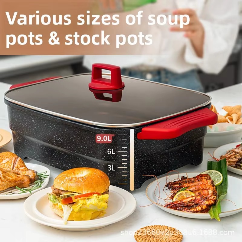 Electric Hot Pot Home Use Mult - Home Cooking Usa ulasan dan harga