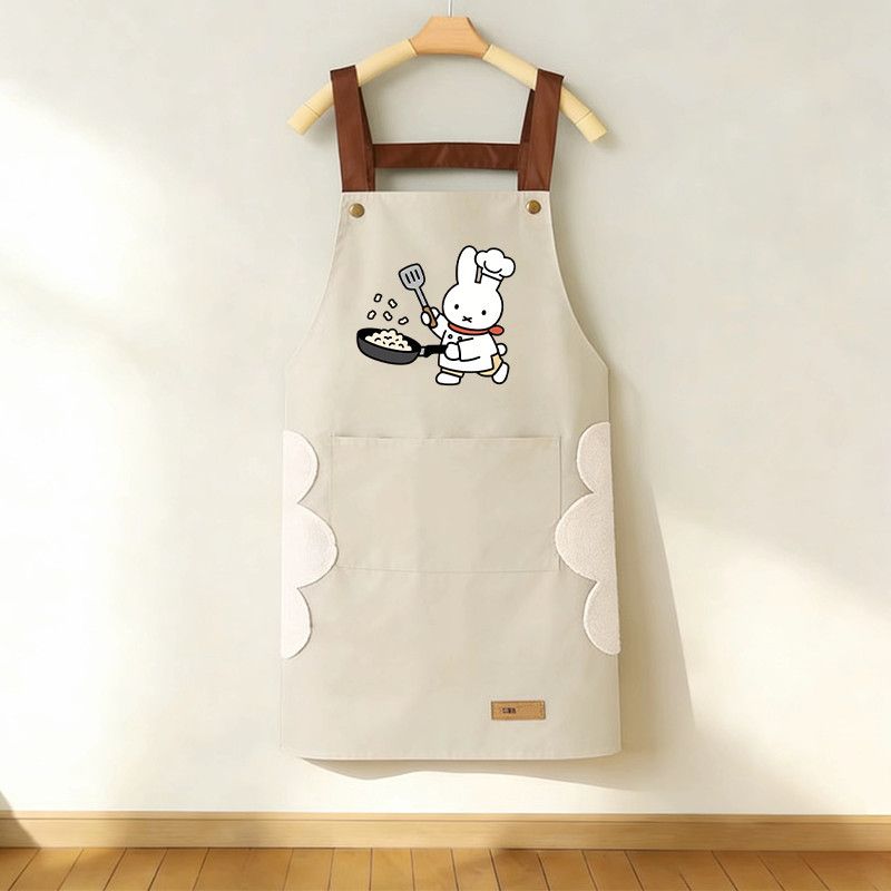 New Cartoon Miffy Rabbit Apron - Home Cooking Restaurant ulasan dan harga