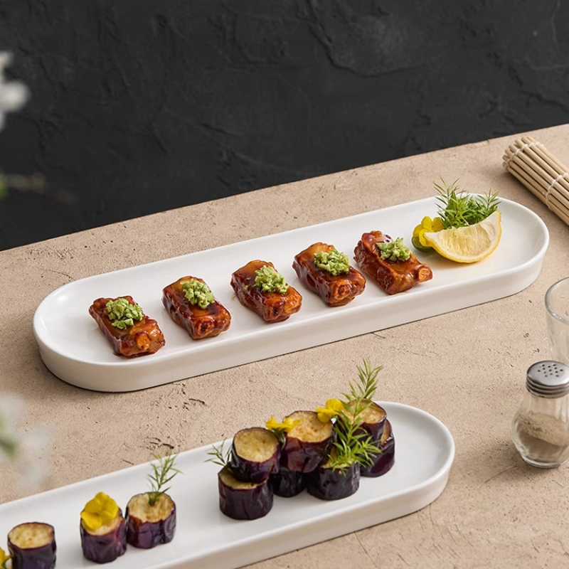 Irregular Shape Ceramic Steak  - Home Cooking Steak ulasan dan harga