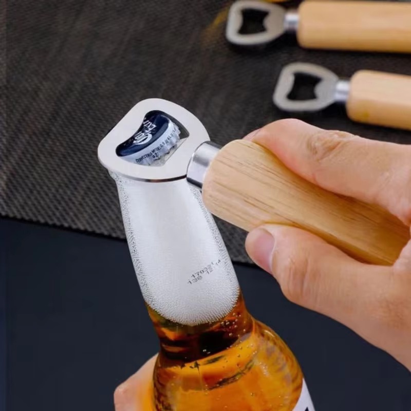 Stainless Steel Wooden Bottle  - Home Cooking Restaurant ulasan dan harga