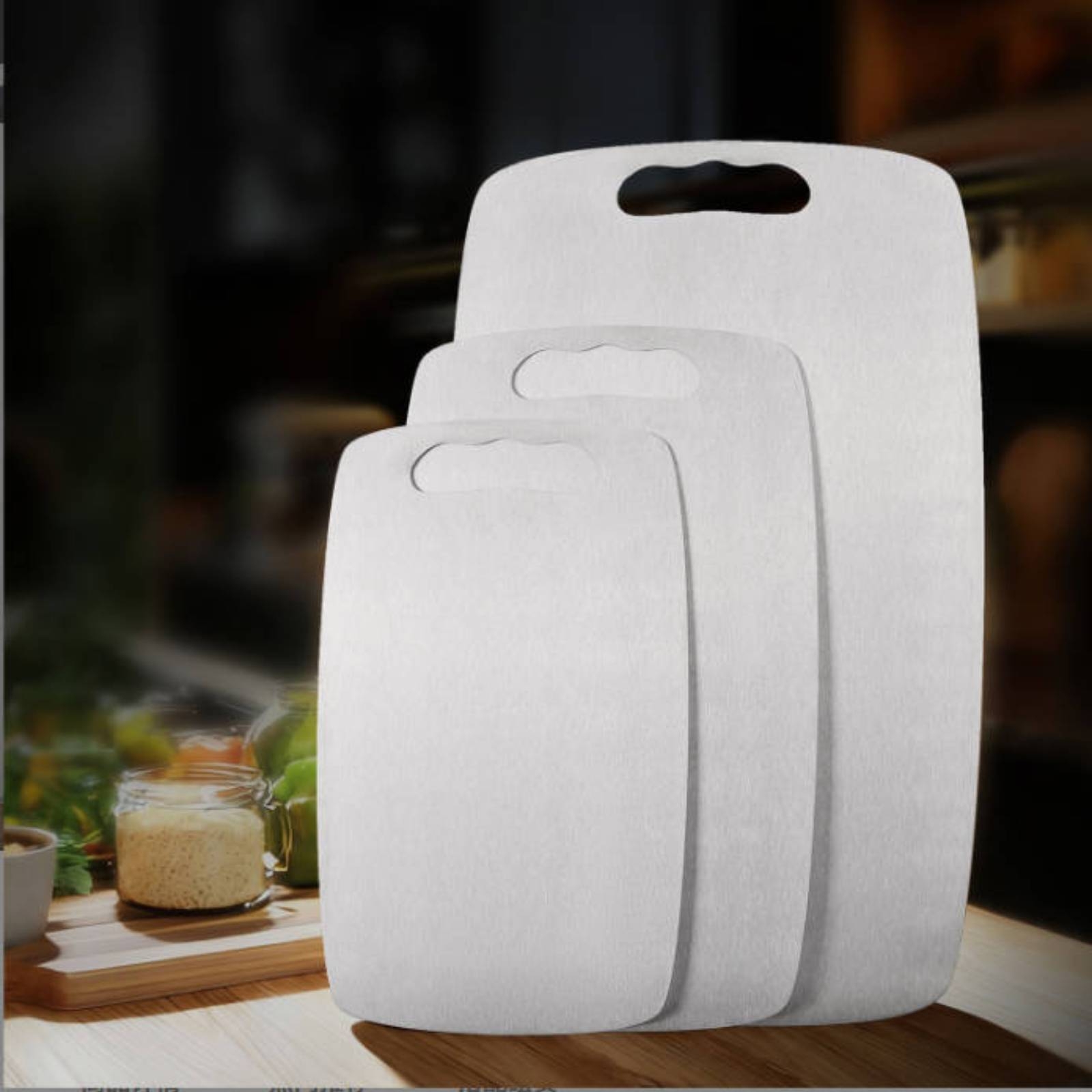 Stainless Steel Cutting Board  - Home Cooking Usa ulasan dan harga