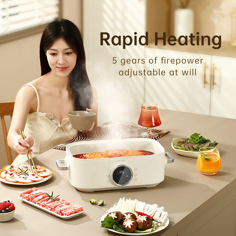 10L 3-in-1 Electric Food Steam - Home Cooking Restaurant ulasan dan harga